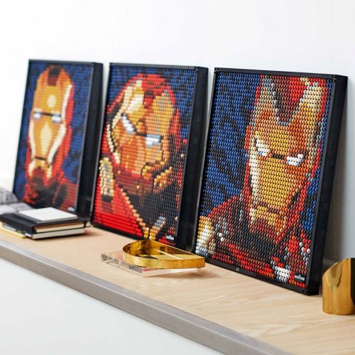 LEGO® Art 31199 Iron Man - Marvel Studios