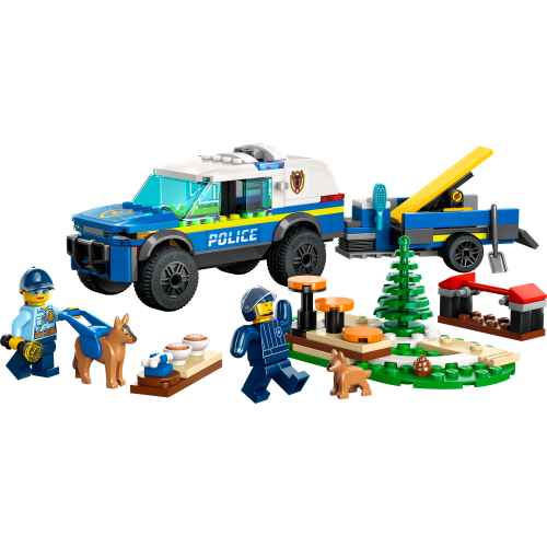 LEGO® City 60369 Szkolenie psów policyjnych w terenie