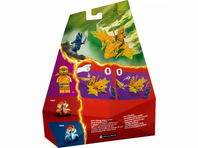 LEGO® Ninjago® 71803 O Ataque do Dragão em Ascensão do Arin