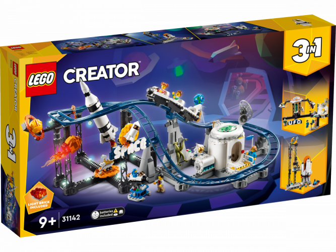LEGO® Creator 3 w 1 31142 Kosmiczna kolejka górska