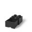 LEGO® Aufbewahrungsbox 4 mit Schublade - schwarz