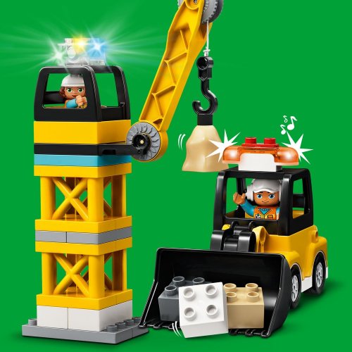 LEGO® DUPLO® 10933 Stavba s vežovým žeriavom - poškodený obal