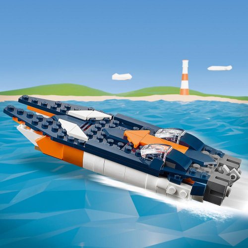 LEGO® Creator 3-in-1 31126 Nadzvuková stíhačka