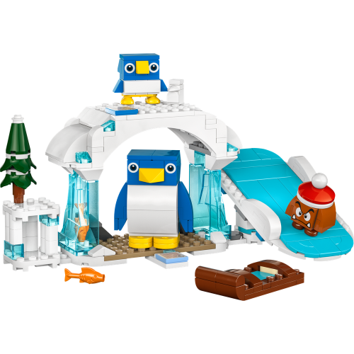 LEGO® Super Mario™ 71430 Aventura na neve da família Pinguim - Set de Expansão