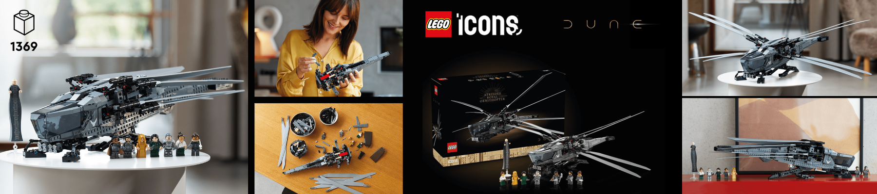 LEGO® Icons 10327 Dune Atreides Royal Ornithopter | KITSTORE.ch