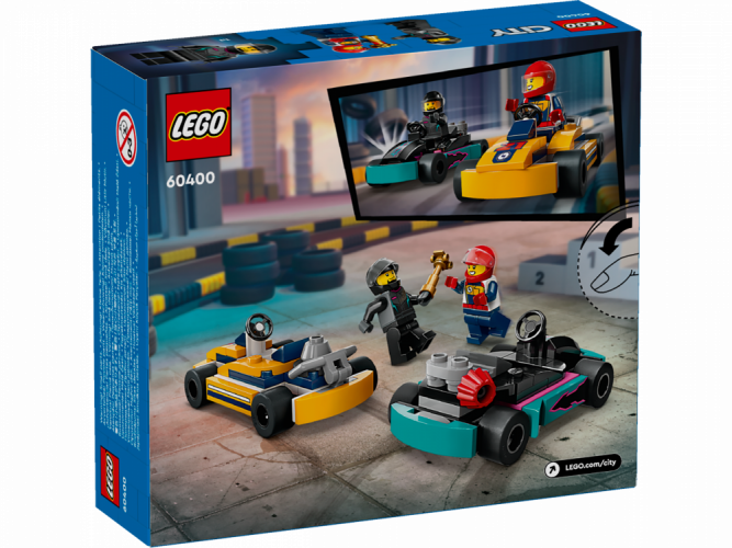 LEGO® City 60400 Karts y Pilotos de Carreras