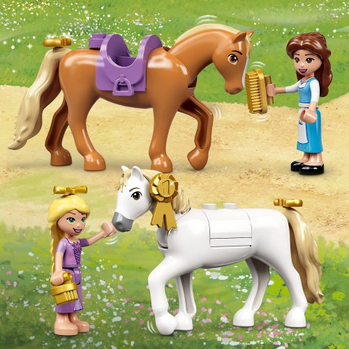 LEGO® Disney™ 43195 Królewskie stajnie Belli i Roszpunki