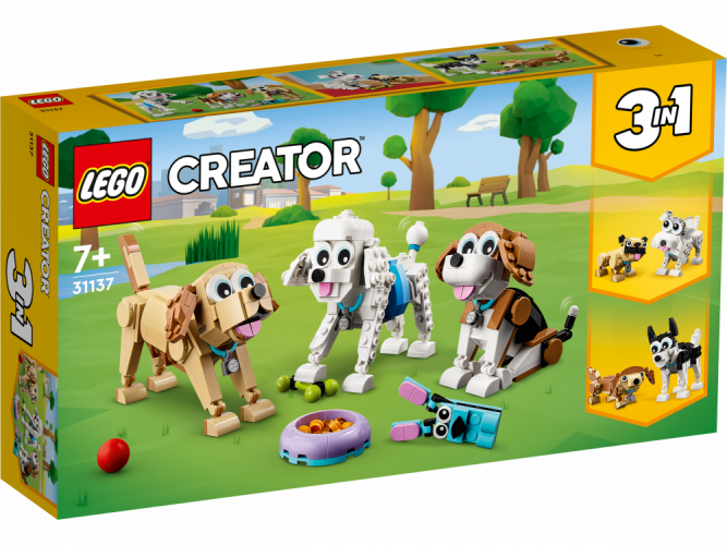 LEGO® Creator 3-en-1 31137 Adorables chiens