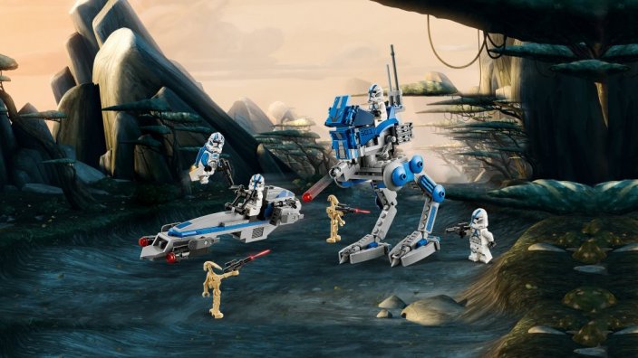LEGO® Star Wars™ 75280 Soldados Clon de la Legión 501