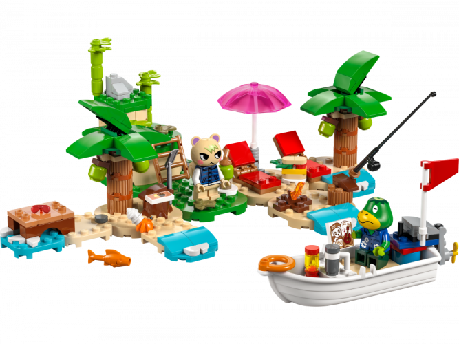 LEGO® Animal Crossing™ 77048 Paseo en barca con el Capitán