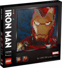 LEGO® Art 31199 Iron Man z wytwórni Marvel Studios