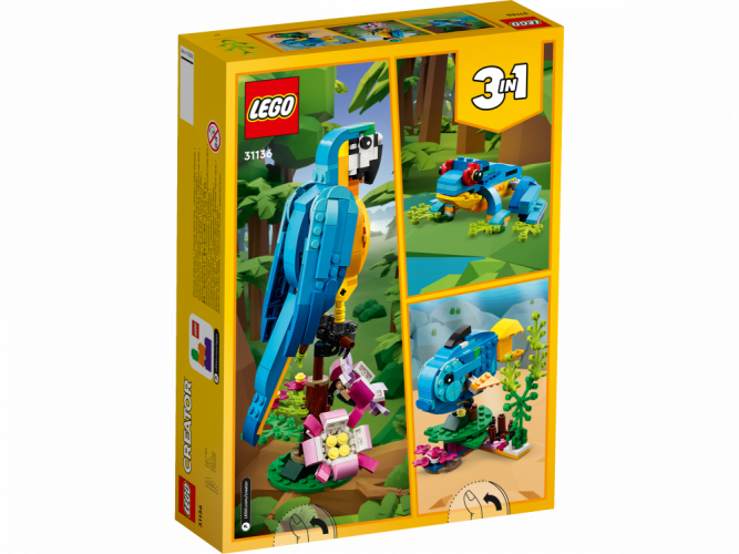LEGO® Creator 3-in-1 31136 Exotischer Papagei