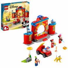 LEGO® Disney™ 10776 Stația și camionul de pompieri ale lui Mickey și prietenilor săi