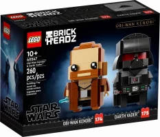 LEGO® BrickHeadz 40547 Obi-Wan Kenobi™ és Darth Vader™