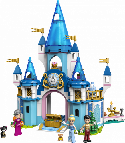 LEGO® Disney™ 43206 Het kasteel van Assepoester en de knappe prins