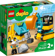 LEGO® DUPLO® 10931 Le camion et la pelleteuse