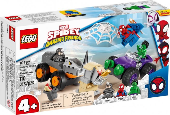 LEGO® Marvel 10782 Hulk vs. Rhino teherautós leszámolás