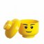 LEGO® Cabeça de armazenamento (tamanho S) - rapaz