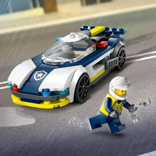 LEGO® City 60415 Politiewagen en snelle autoachtervolging