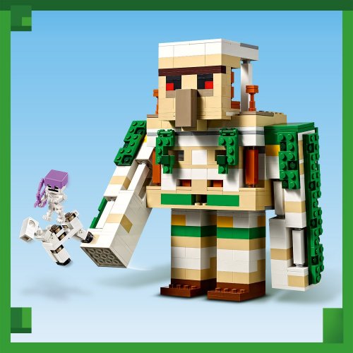 LEGO® Minecraft® 21250 Die Eisengolem-Festung