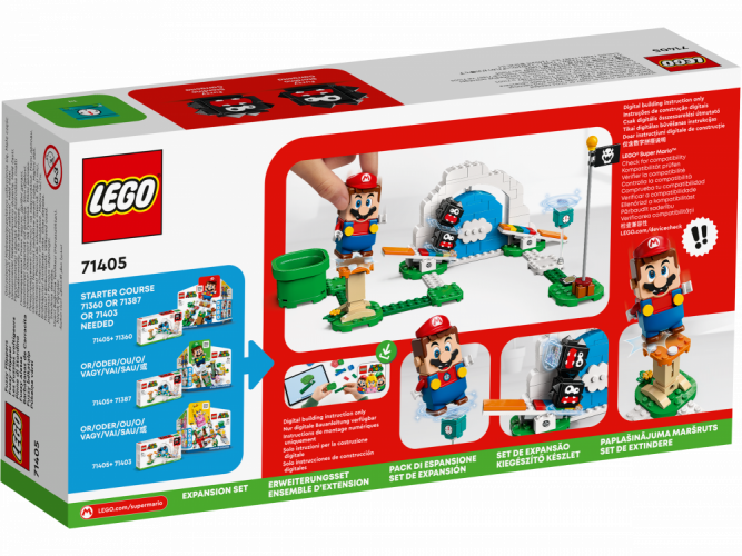 LEGO® Super Mario™ 71405 Fuzzy kilövő kiegészítő szett