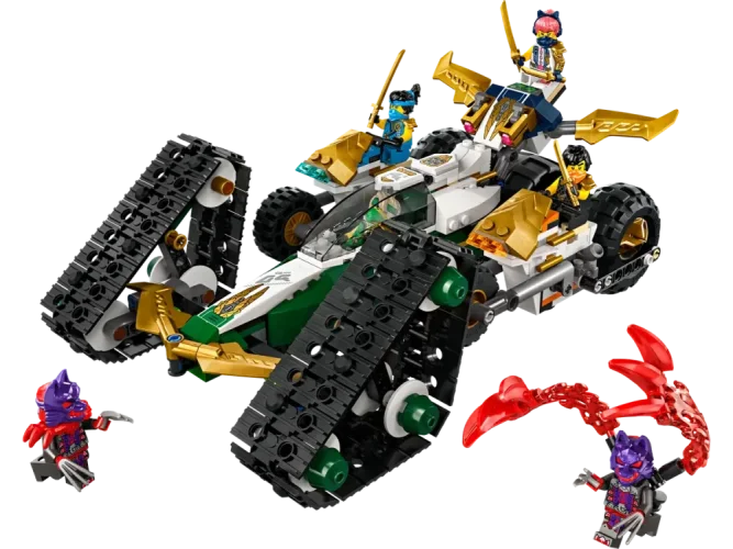 LEGO® Ninjago® 71820 Veículo Combinado da Equipa Ninja