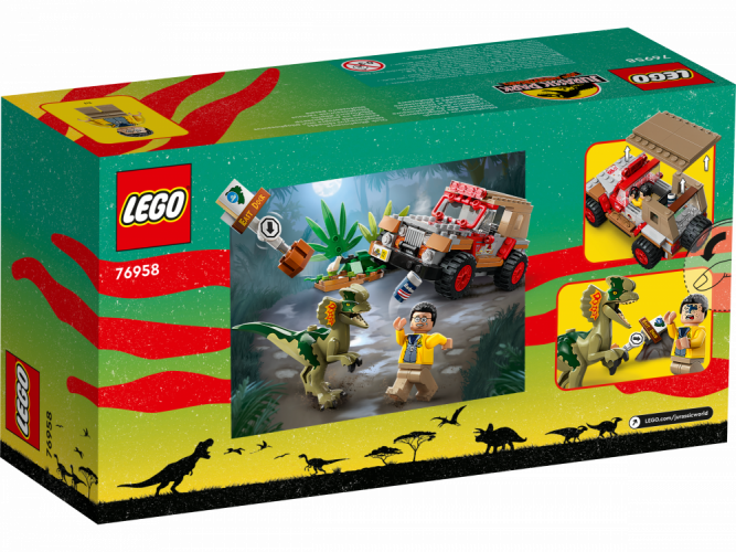 LEGO® Jurassic World™ 76958 L’agguato del Dilofosauro
