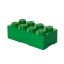 LEGO® snack doboz 100 x 200 x 75 mm - sötét zöld