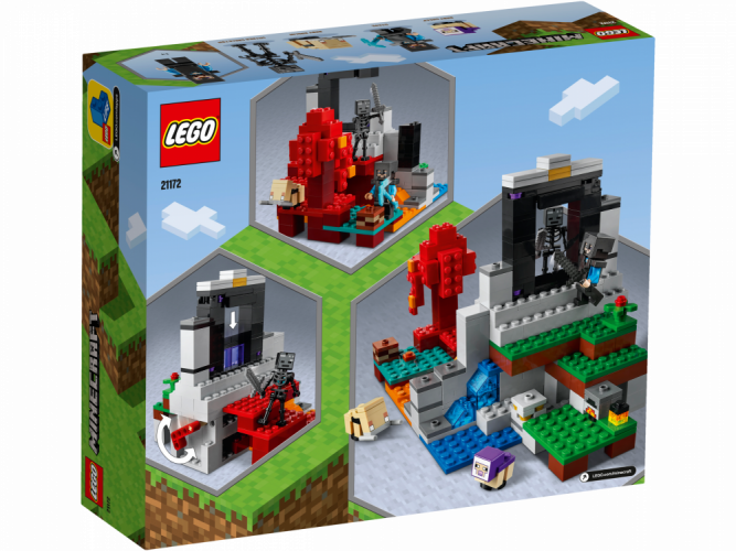 LEGO® Minecraft® 21172 Das zerstörte Portal