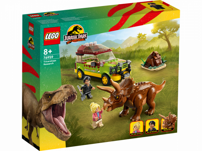 LEGO® Jurassic World™ 76959 Badanie triceratopsa