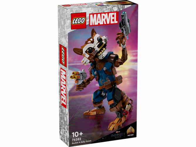 LEGO® Marvel 76282 Rocket și Bebelușul Groot