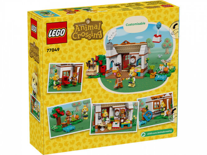 LEGO® Animal Crossing™ 77049 Isabelle látogatóba megy