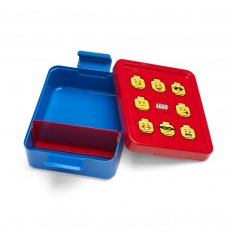 LEGO® ICONIC Classic snack doboz - piros/kék