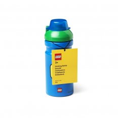 LEGO ICONIC Boy Trinkflasche - blau/grün