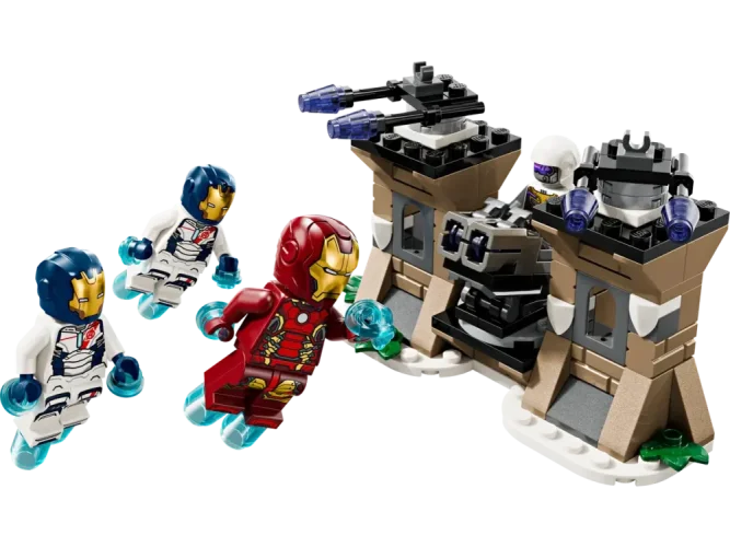 LEGO® Marvel 76288 Iron Man i Iron Legion kontra żołnierz Hydry