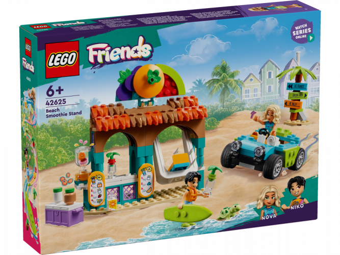 LEGO® Friends 42625 Le bar à smoothies de la plage