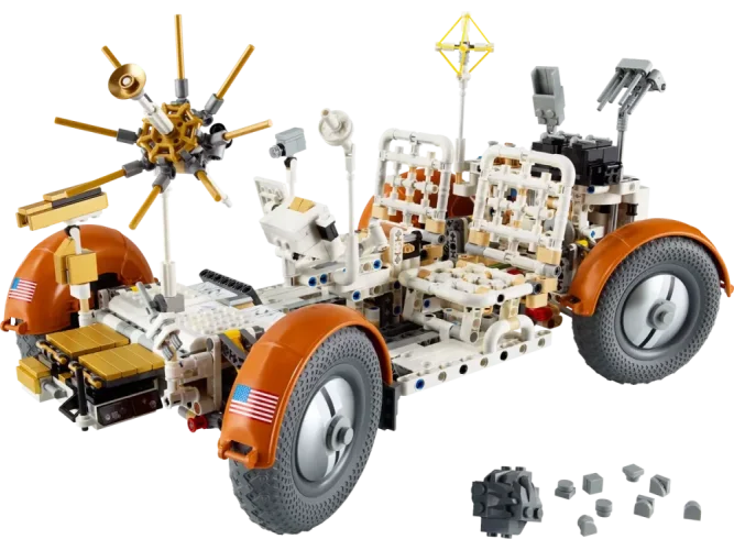 LEGO® Technic™ 42182 Roverul selenar din misiunile NASA Apollo