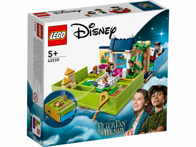 LEGO® Disney™ 43220 Książka z przygodami Piotrusia Pana i Wendy