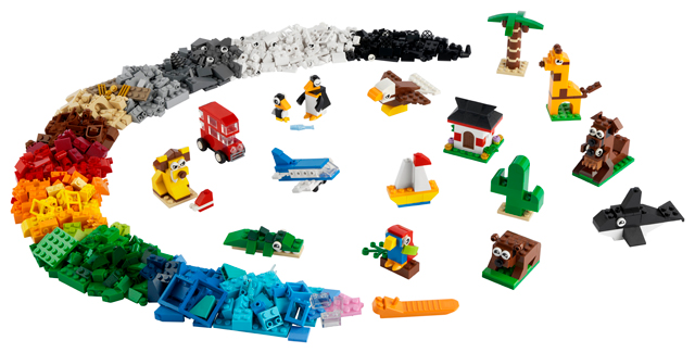 LEGO® Classic 11015 Briques créatives « Autour du monde »