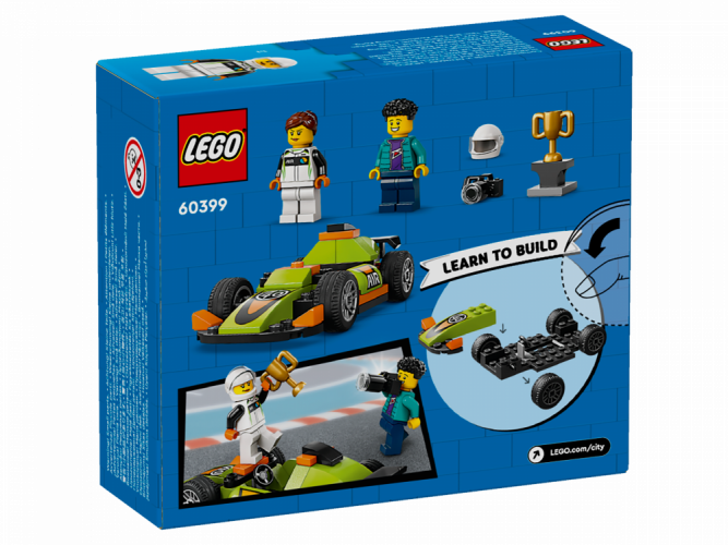LEGO® City 60399 Mașină de curse verde
