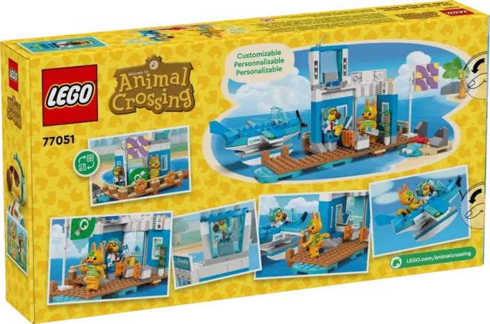 LEGO® Animal Crossing™ 77051 Voyage aérien avec Dodo Airlines