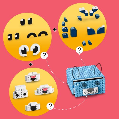 LEGO® DOTS 41805 Kreatywny zwierzak — szuflada
