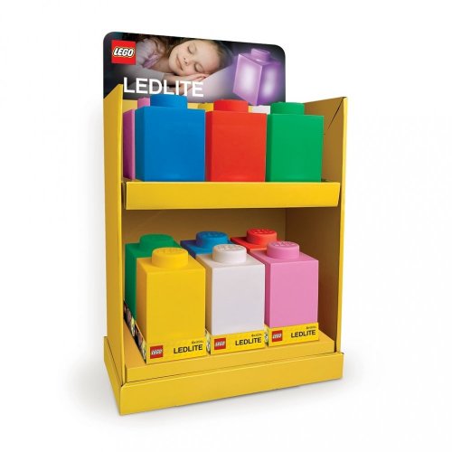 LEGO® Classic Luce notturna a mattoncino in silicone - Bianco
