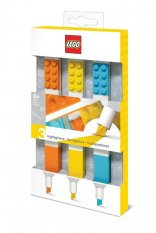 LEGO® Textmarker, bunt gemischt - 3 Stück