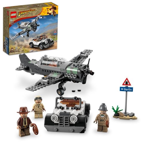 LEGO® Indiana Jones™ 77012 Prenasledovanie bojovým lietadlom