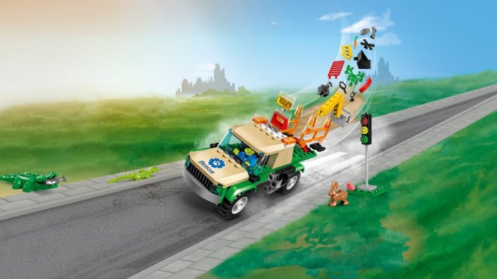 LEGO® City 60353 Misiones de Rescate de Animales Salvajes