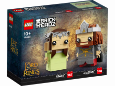 LEGO® BrickHeadz 40632 Aragorn™ și Arwen™