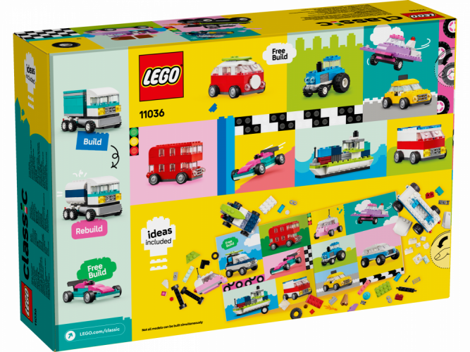 LEGO® Classic 11036 Vehículos Creativos