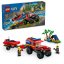 LEGO® City 60412 Le camion de pompiers 4x4 et le canot de sauvetage