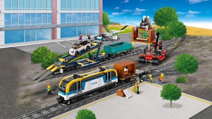 LEGO® City 60336 Le train de marchandises